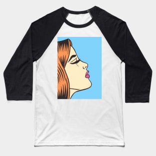 Ginger Sad Girl Baseball T-Shirt